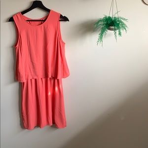 Pink Flowy Dress!